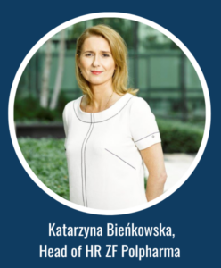 Katarzyna Bienkowska Head of HR ZF Polpharma - Game Changers Academy